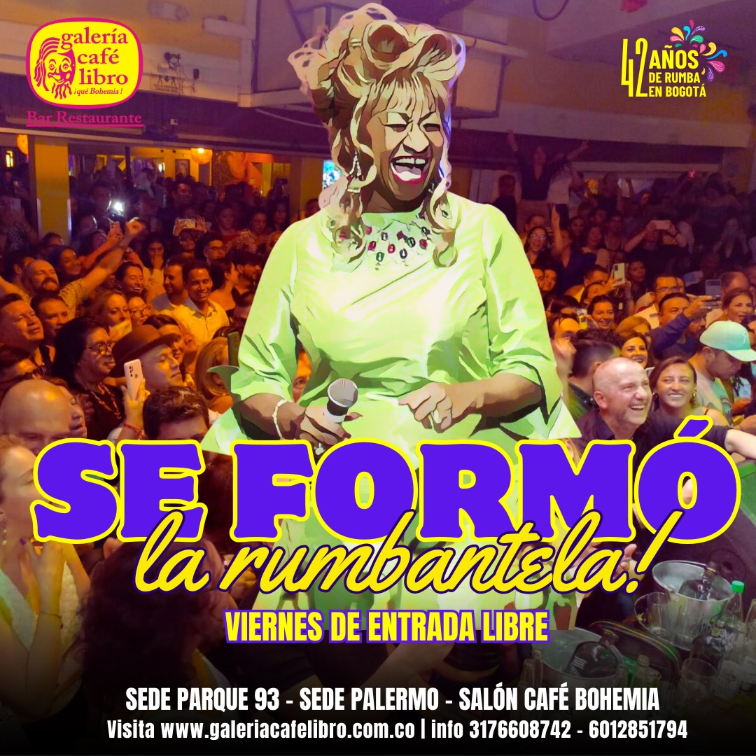 Imagen promoción Viernes "Entrada Libre"