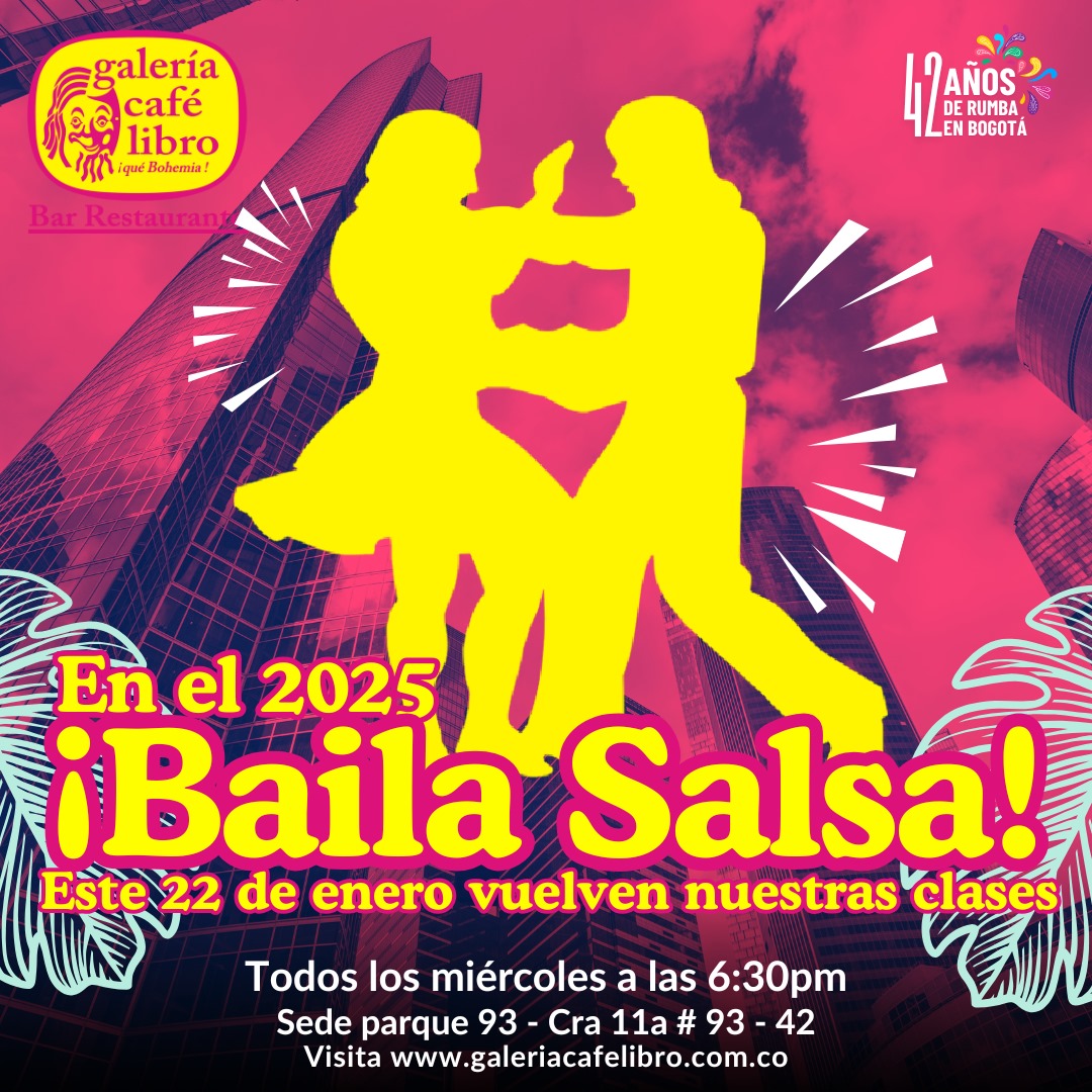Noticias - Galería Café Libro Regresan nuestras clases de salsa