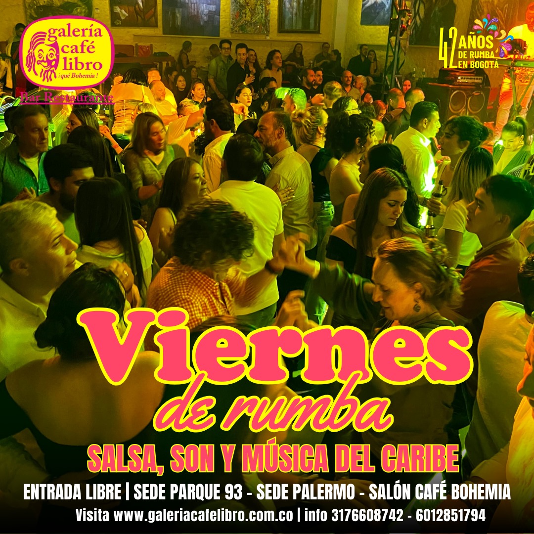 Imagen promoción Viernes "Entrada Libre"