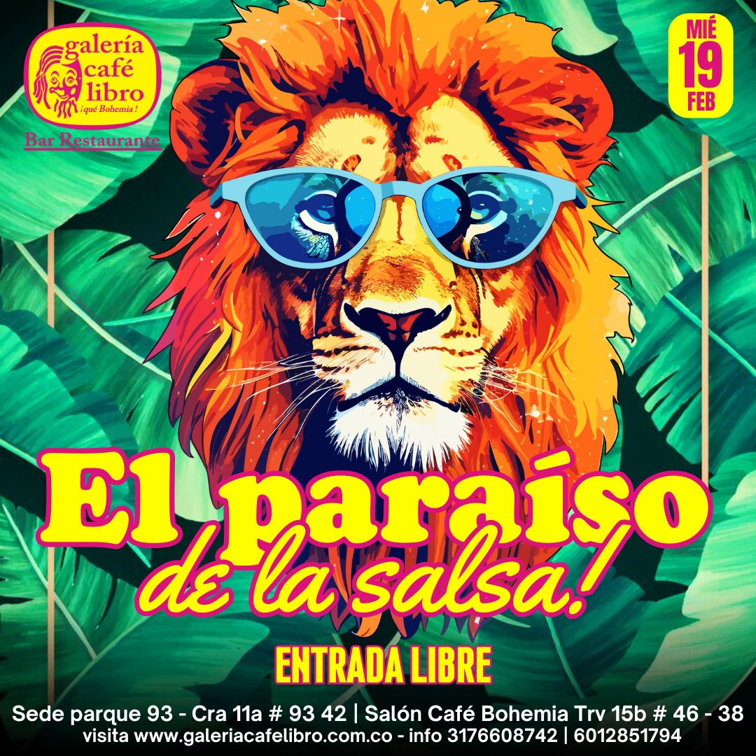 Imagen promoción Miercoles "Entrada Libre"