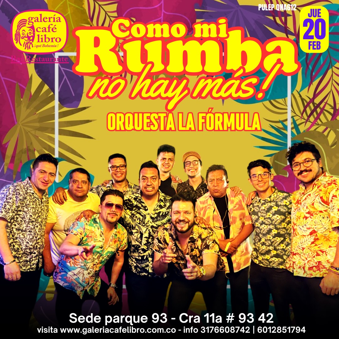 Imagen promoción Orquesta la fórmula