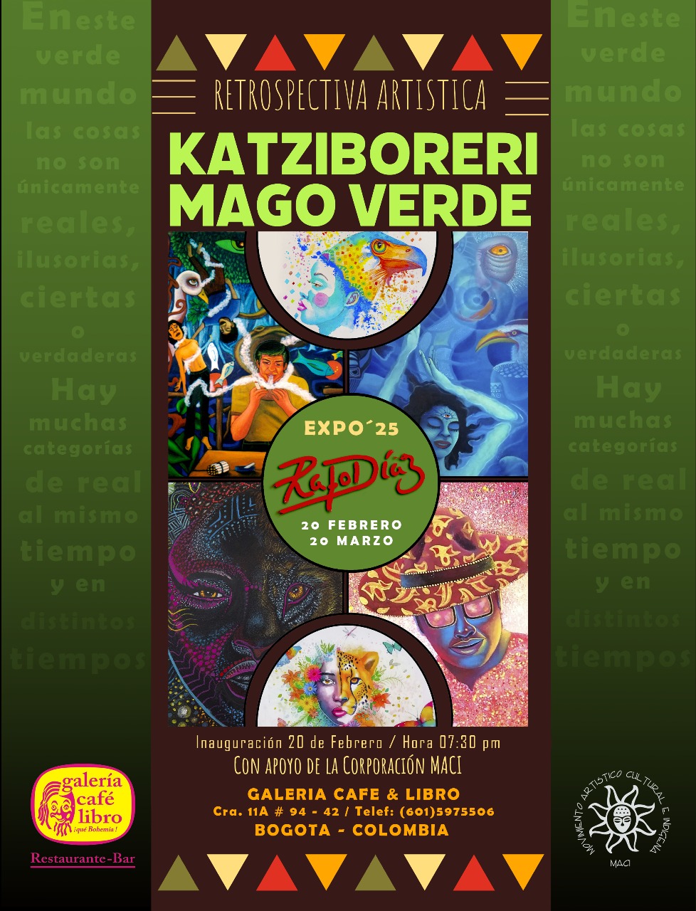 Imagen promoción Inauguración Expo 25 con Rafo Diaz