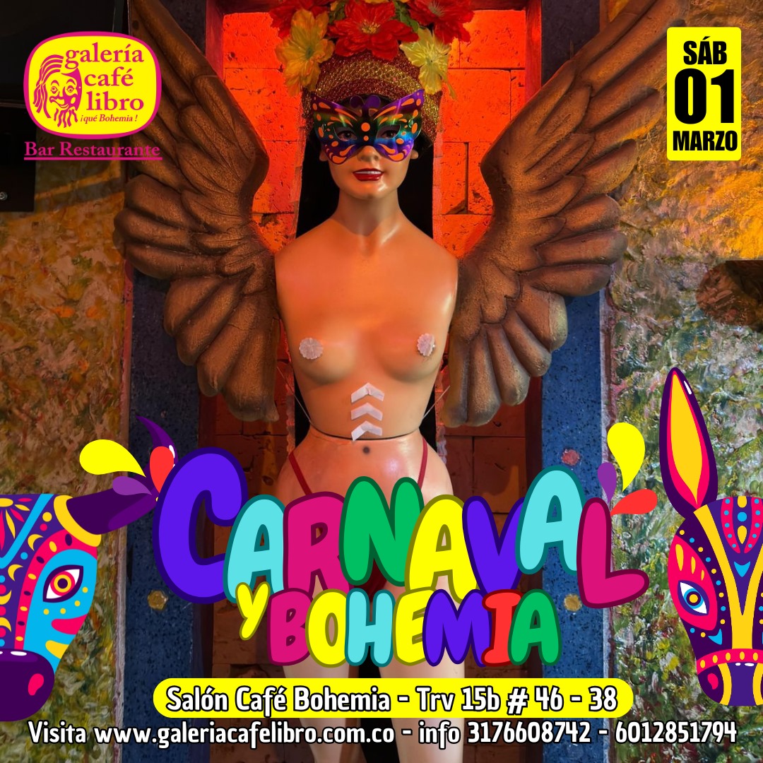 Imagen promoción Carnaval y Bohemia