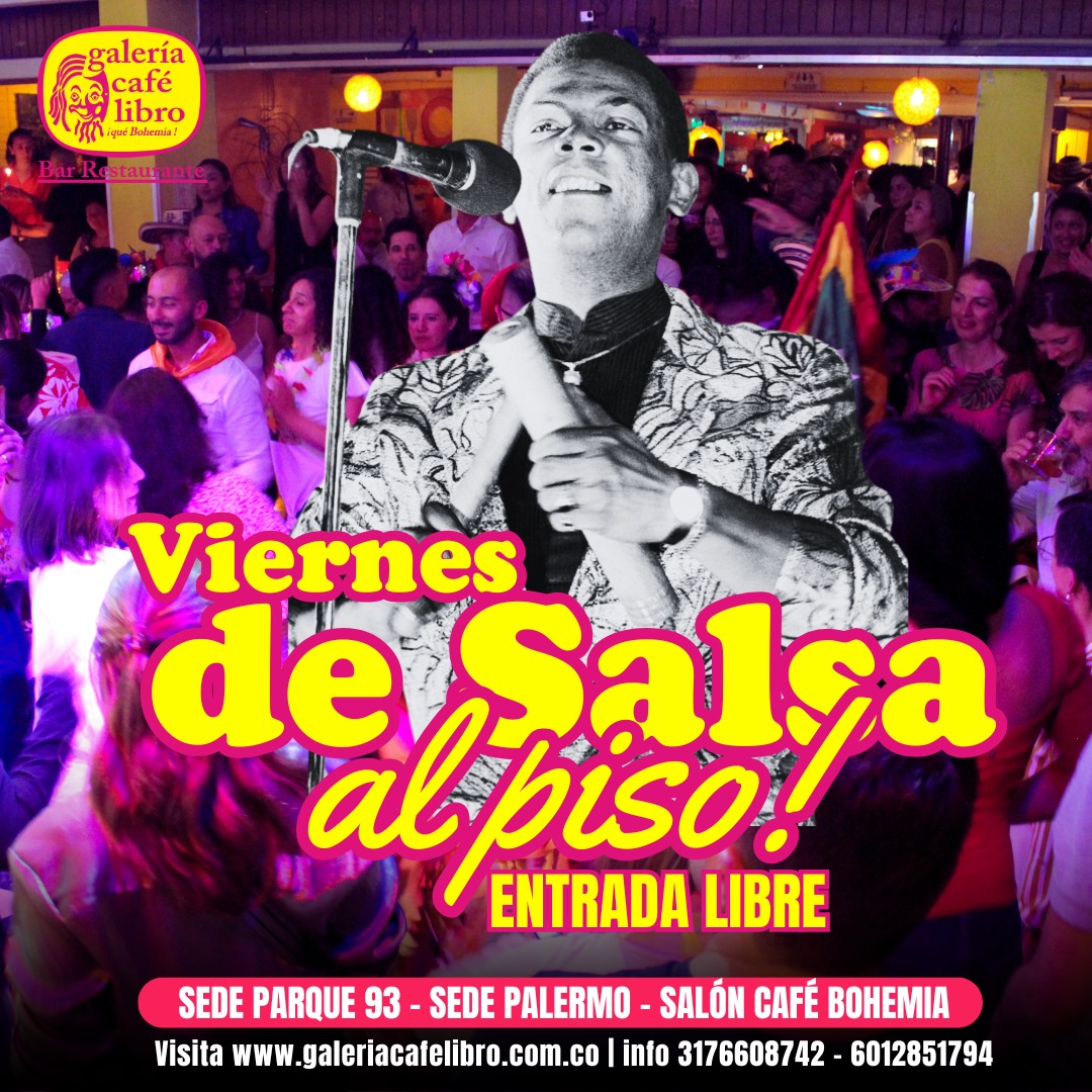 Imagen promoción Viernes "Entrada Libre"