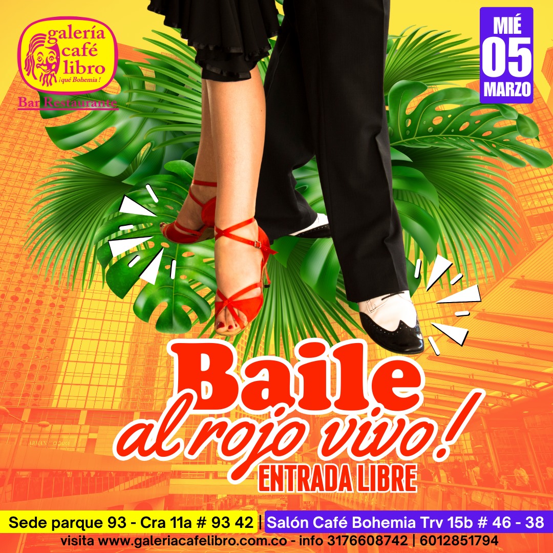 Imagen promoción Miercoles "Entrada Libre"