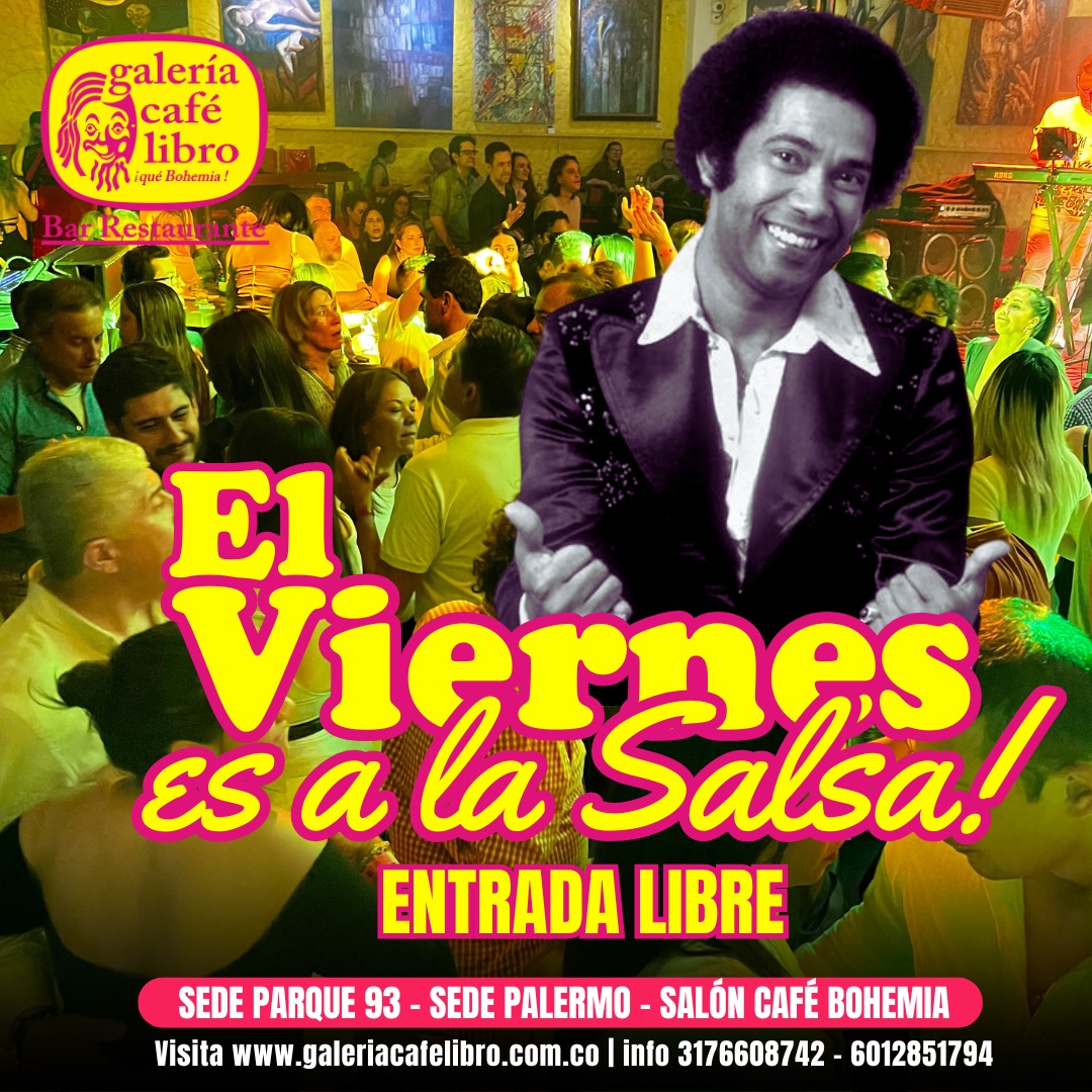 Imagen promoción Viernes "Entrada Libre"