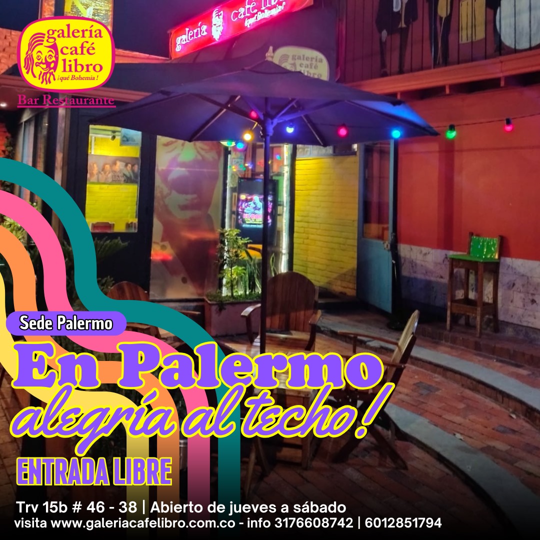 Imagen promoción Sede Palermo "Entrada Libre"