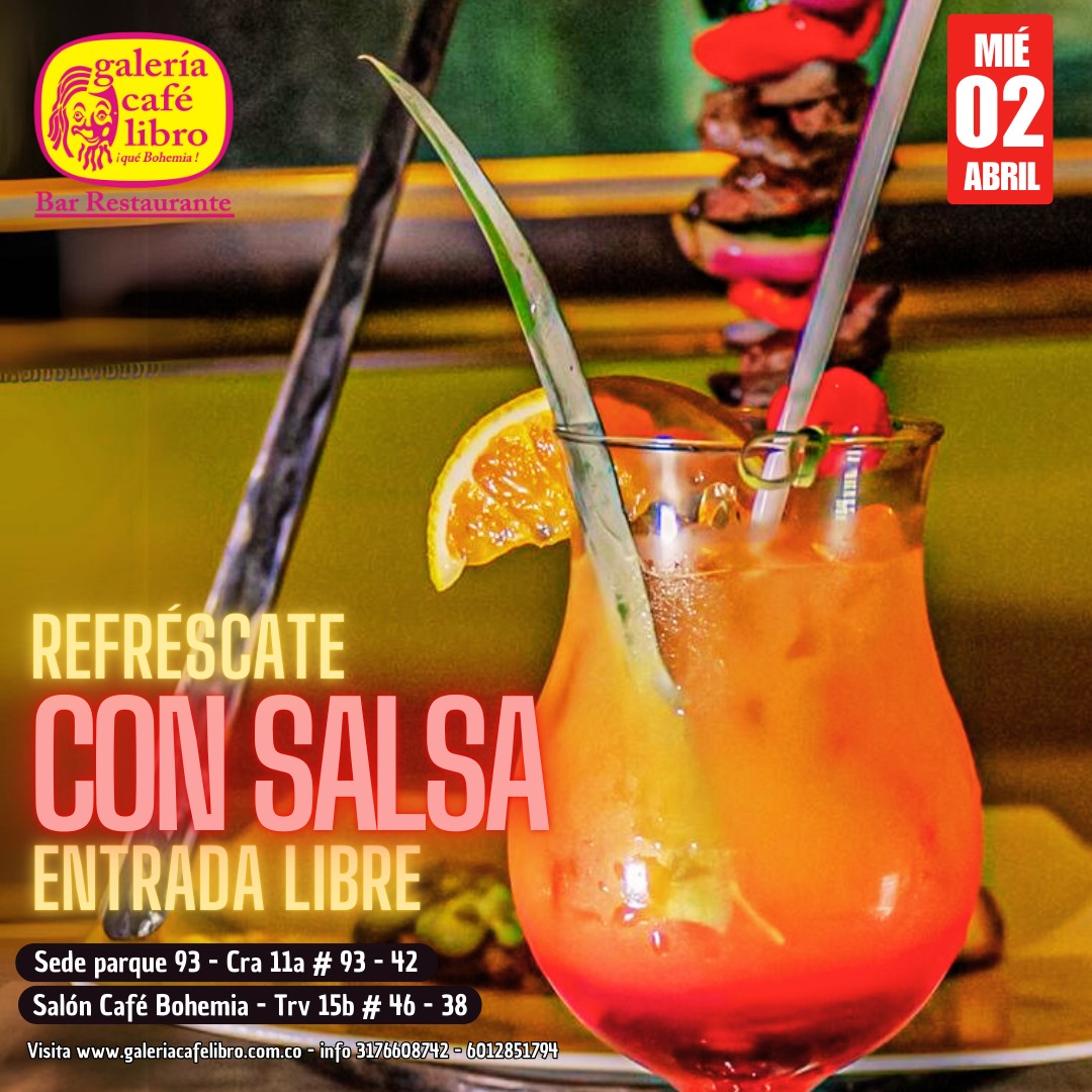 Imagen promoción Miercoles "Entrada Libre"