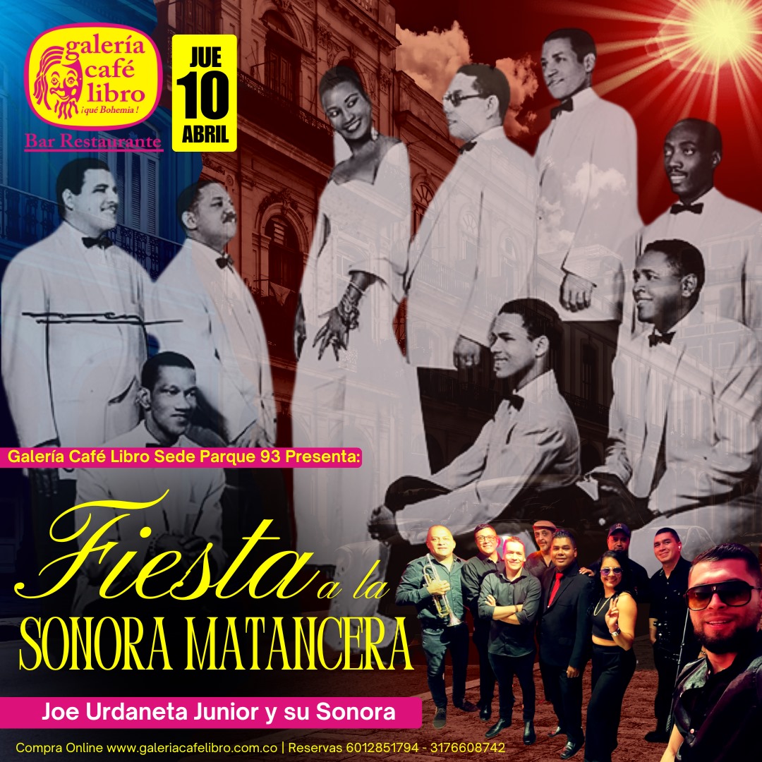 Imagen promoción Fiesta a La Sonora Matancera con Joe Urdaneta Jr y su Sonora