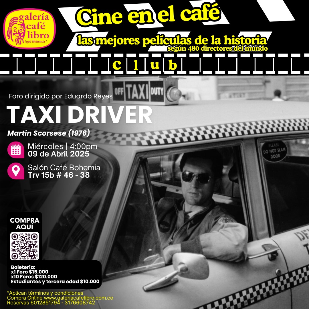 Imagen promoción Cine en el café presenta "Taxi Driver"