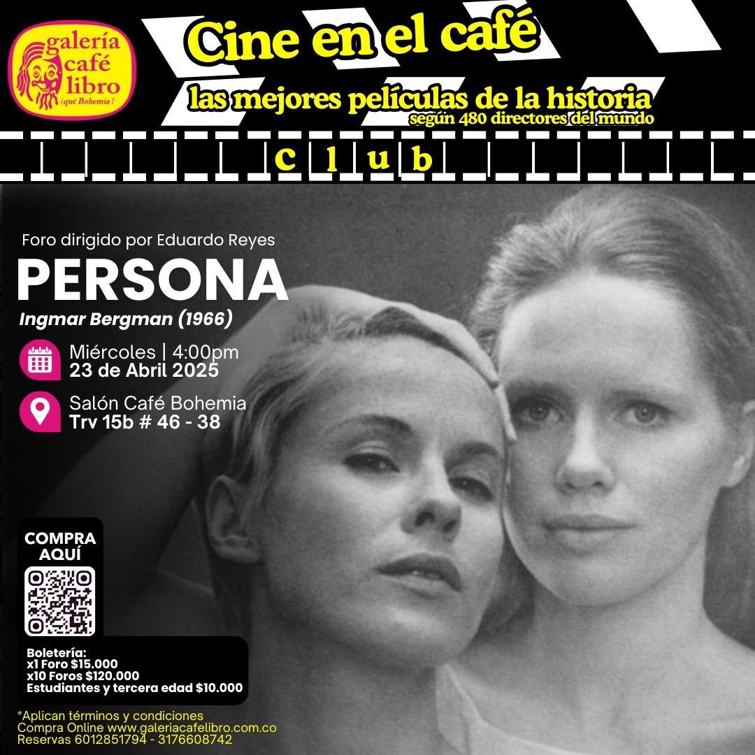 Imagen promoción Persona -  Ingmar Bergman