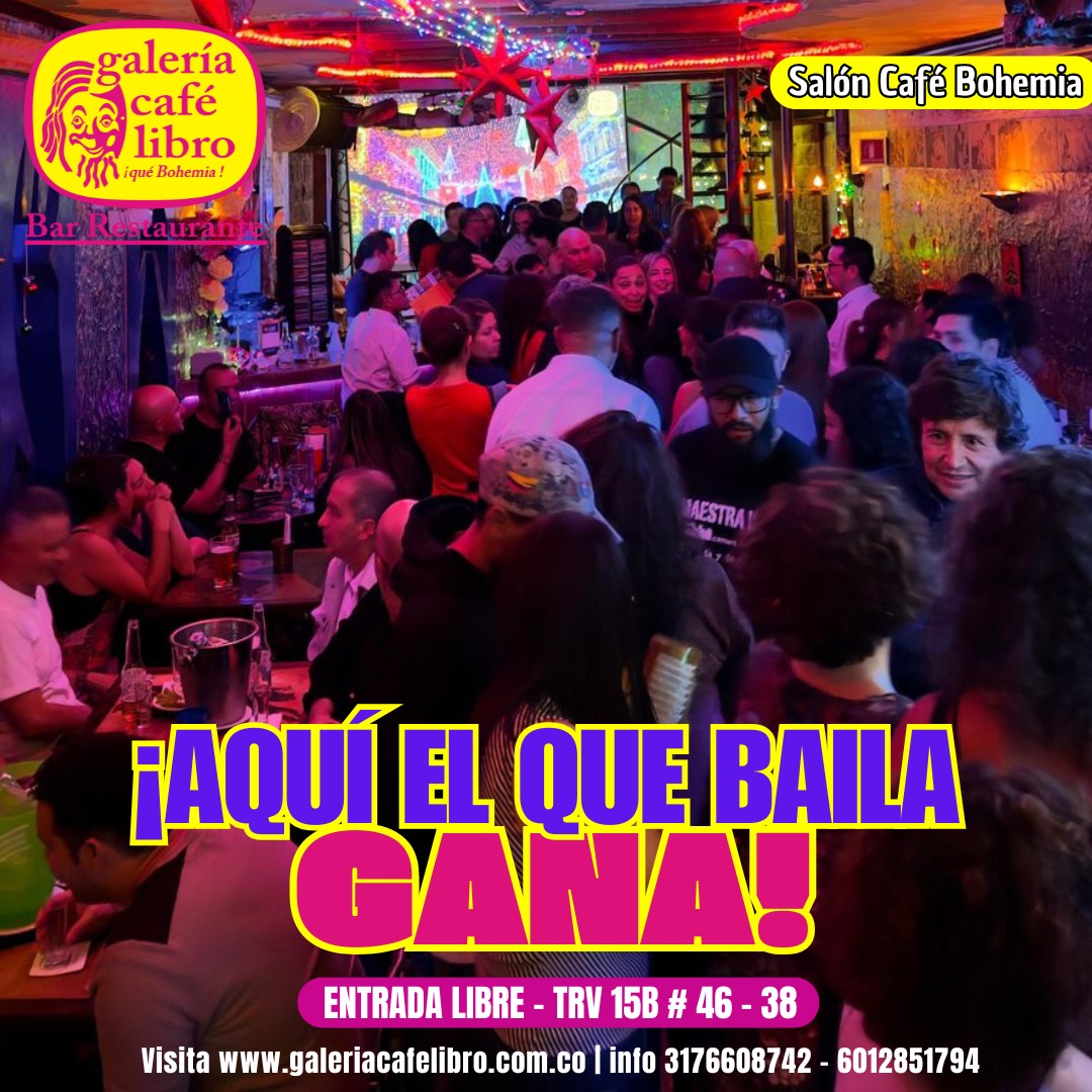 Imagen promoción Salón Café Bohemia "Entrada Libre"