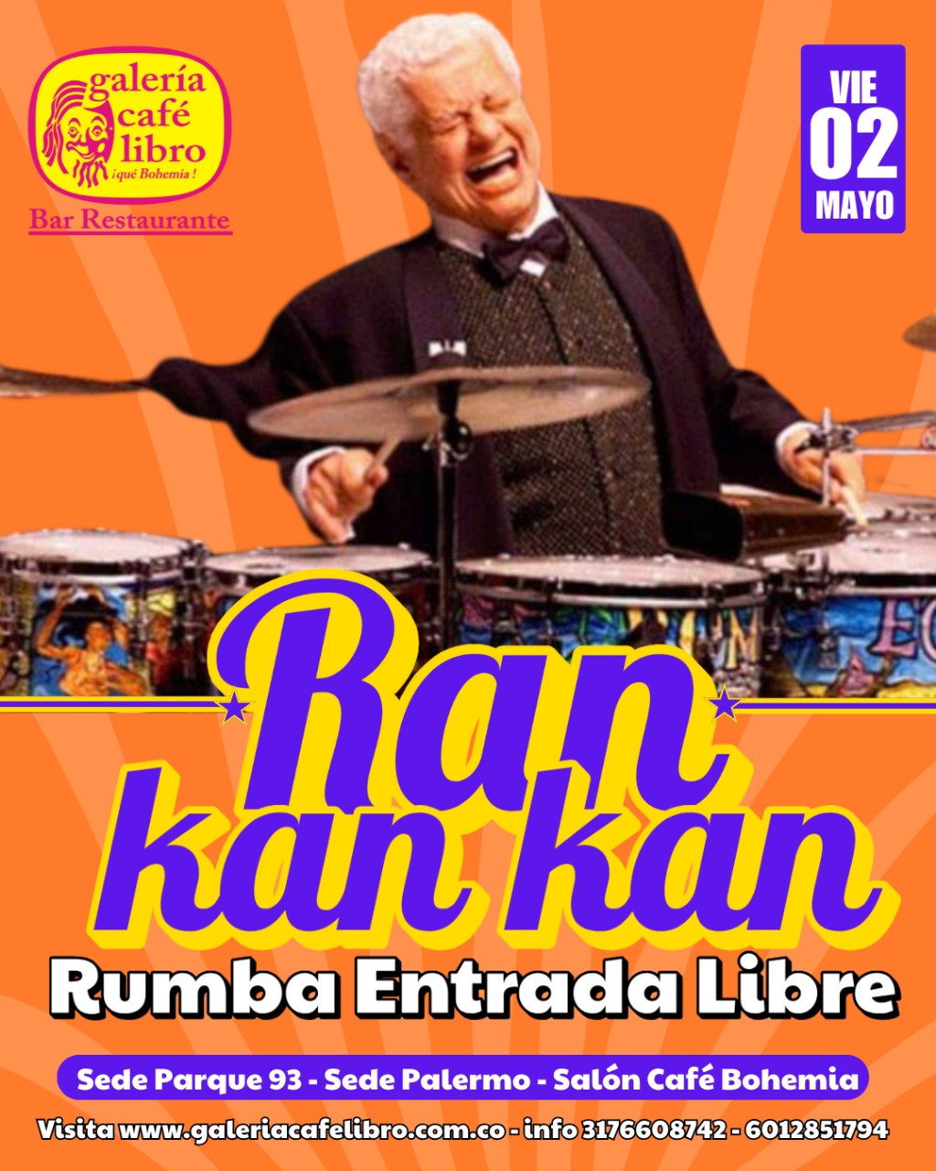 Imagen promoción Viernes "Entrada Libre"