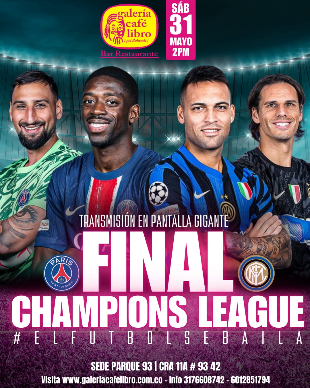 Imagen promoción Final Champions League