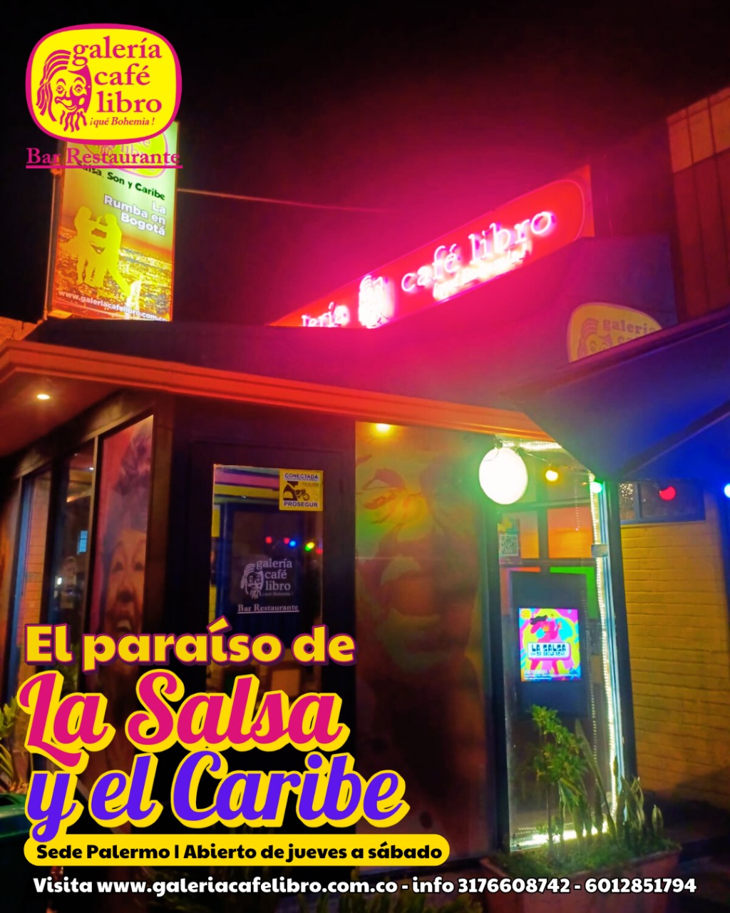 Imagen promoción Sede Palermo "Entrada Libre"