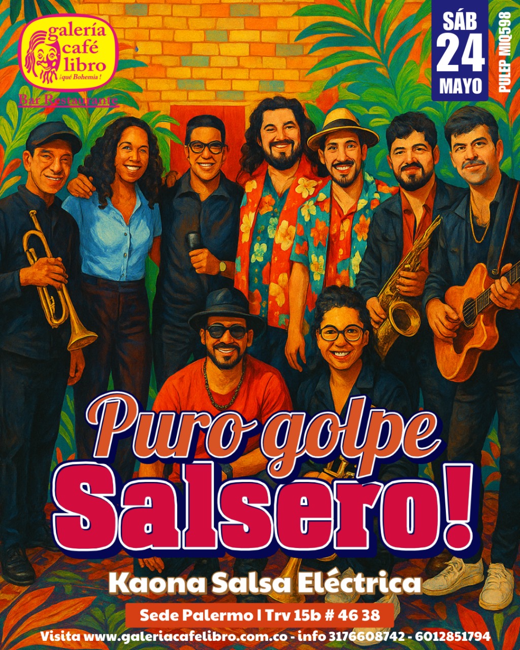 Imagen promoción Kaona Salsa Eléctrica