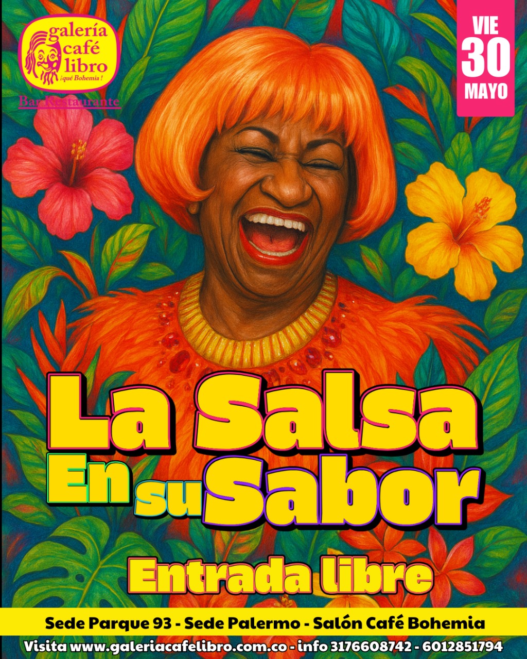 Imagen promoción Viernes "La Salsa en su sabor"