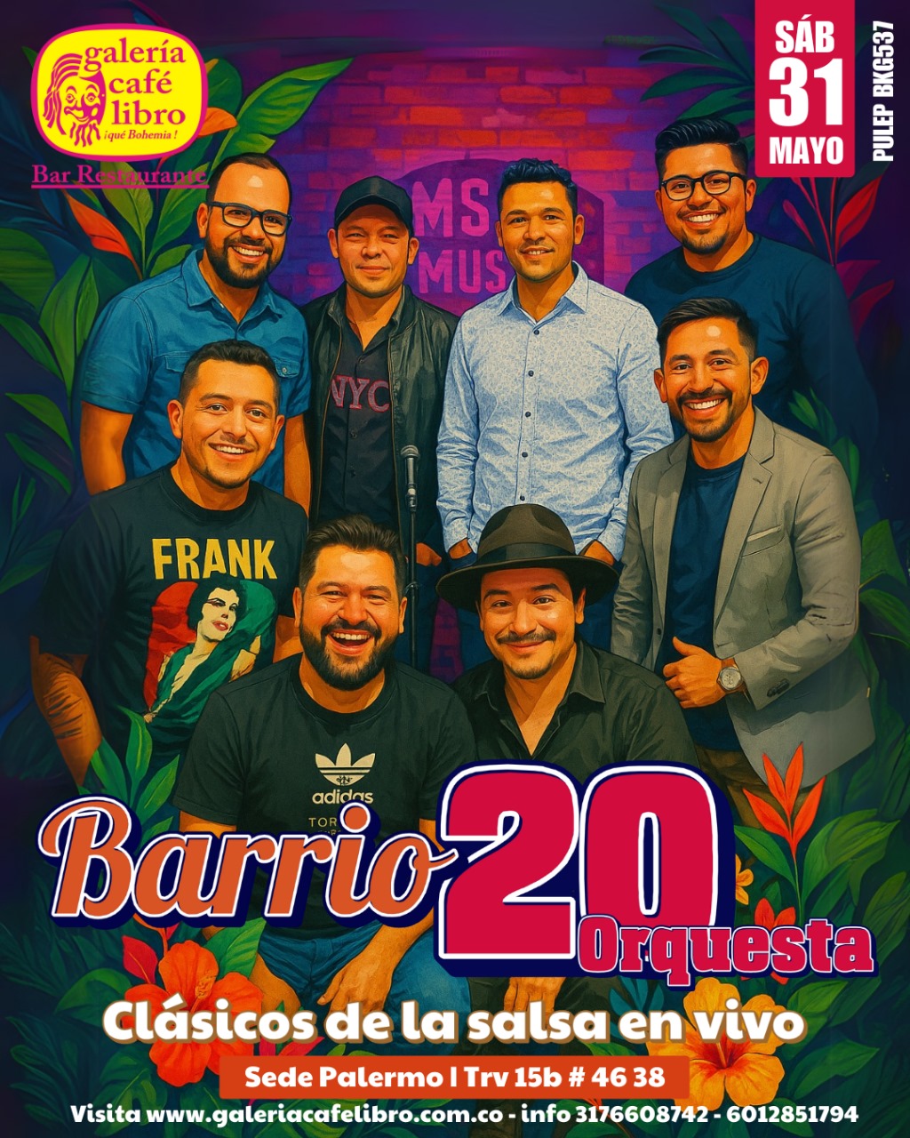 Imagen promoción Barrio 20 Orquesta