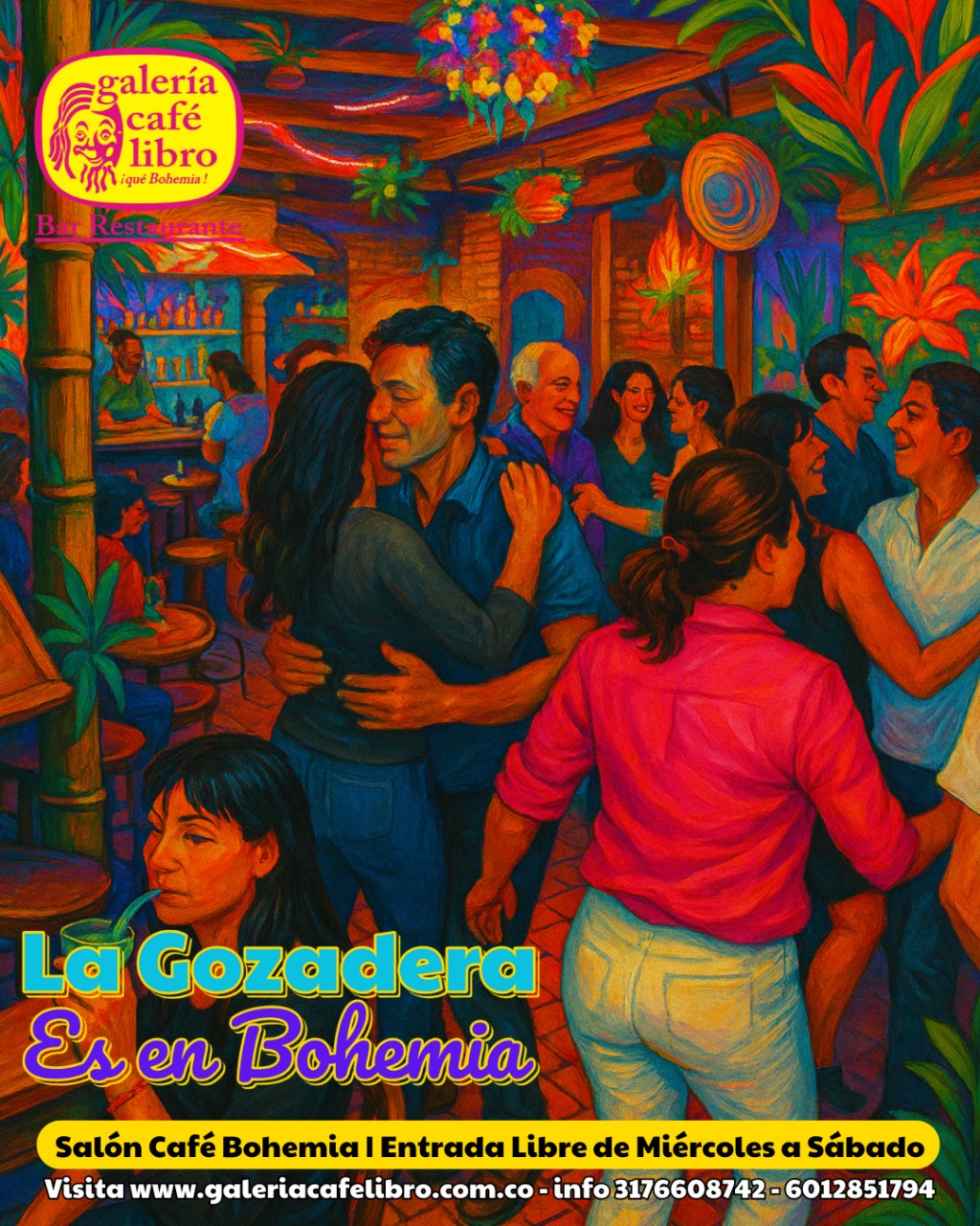Imagen promoción La Gozadera es en Bohemia