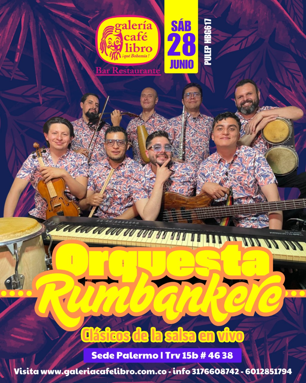 Imagen promoción Orquesta Rumbankere