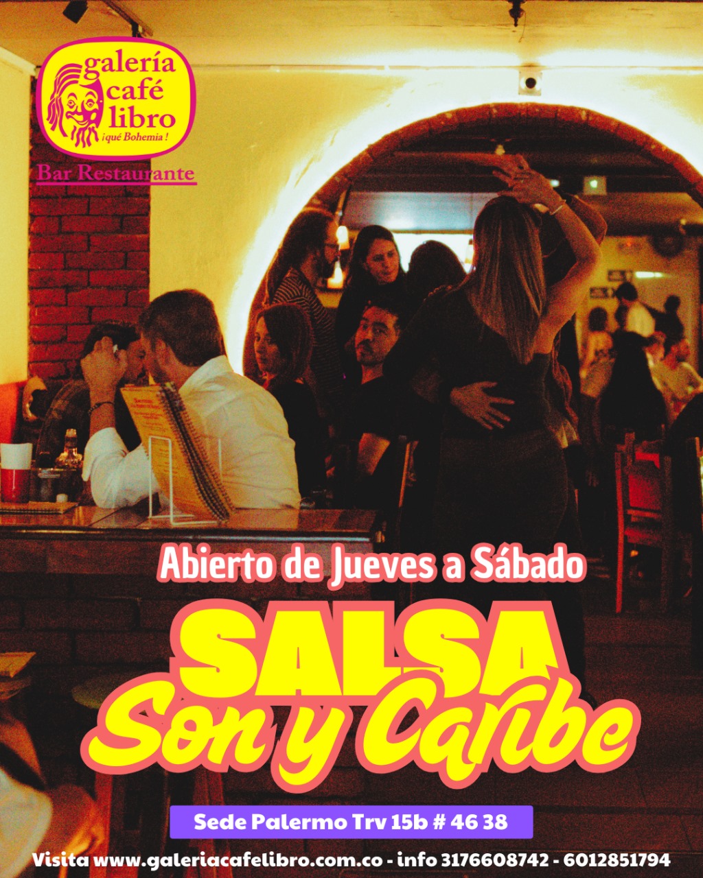 Imagen promoción Sede Palermo "Entrada Libre"