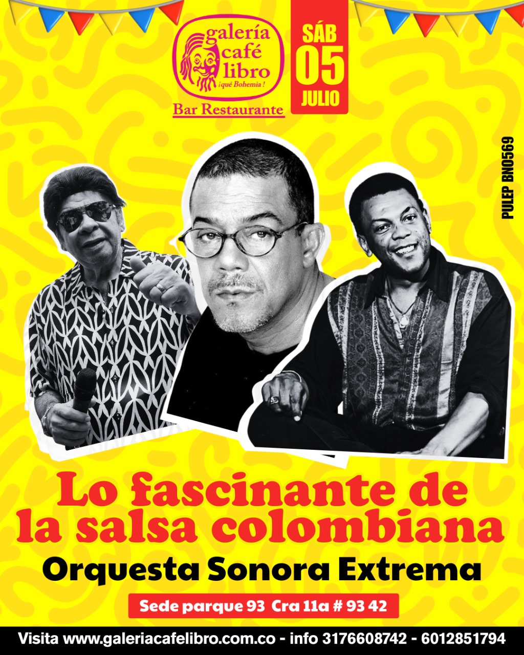Imagen promoción Lo fascinante de la salsa colombiana con la Sonora Extrema