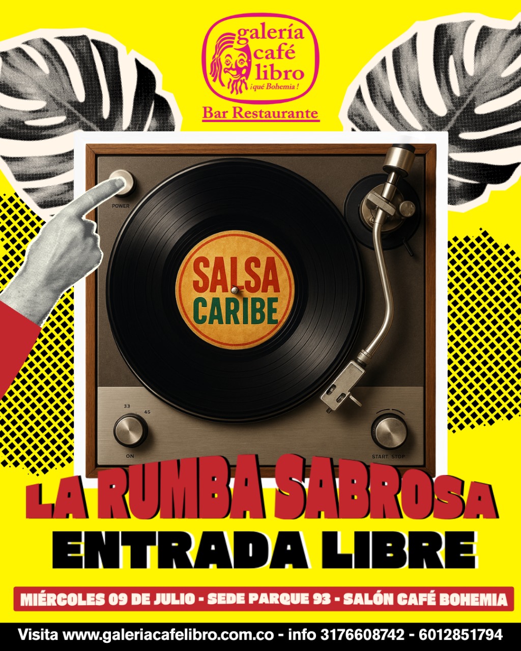 Imagen promoción Miércoles de Rumba Sabrosa