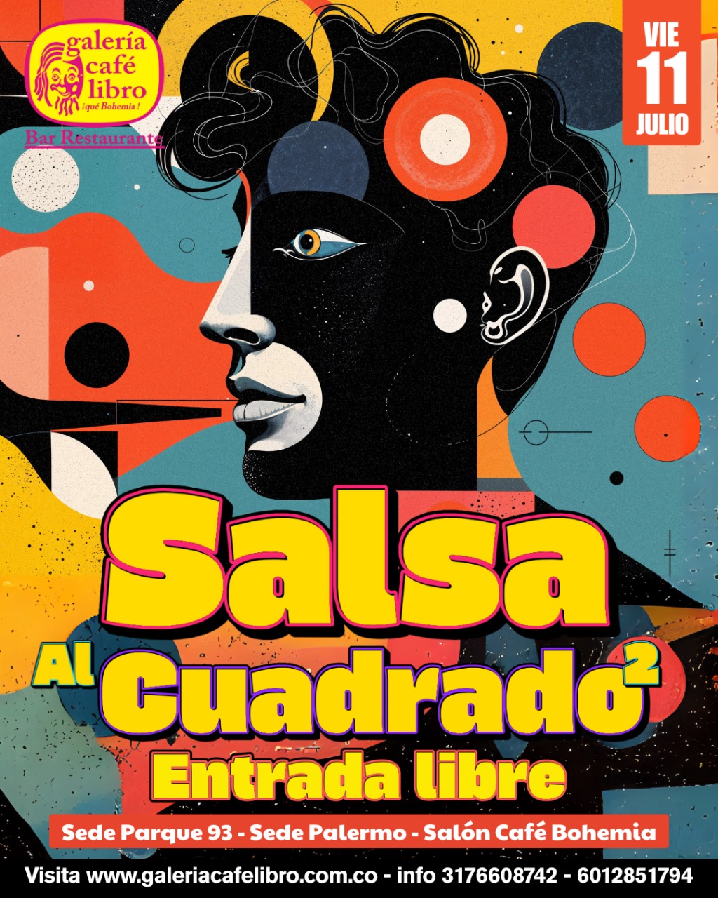 Imagen promoción Viernes "Entrada Libre"