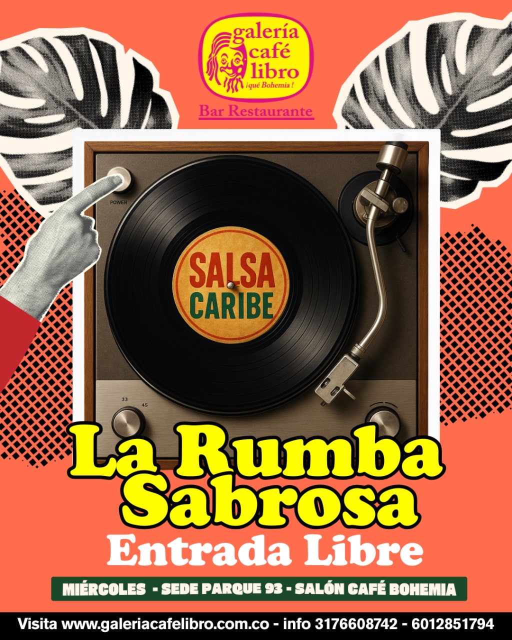 Imagen promoción Miercoles "Entrada Libre"