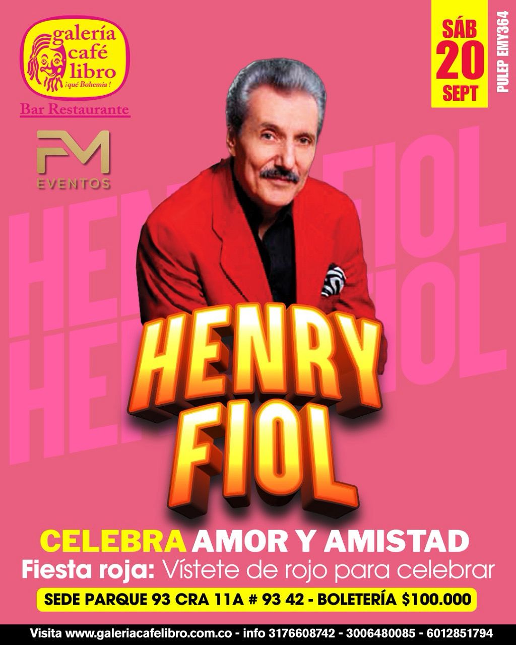 Imagen promoción Henry Fiol