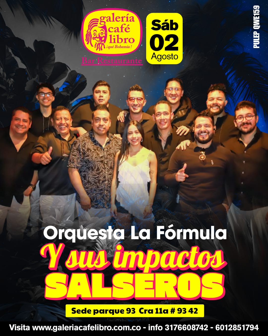 Imagen promoción Orquesta la Fórmula