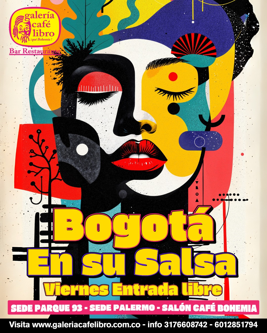 Imagen promoción Bogotá en su salsa viernes