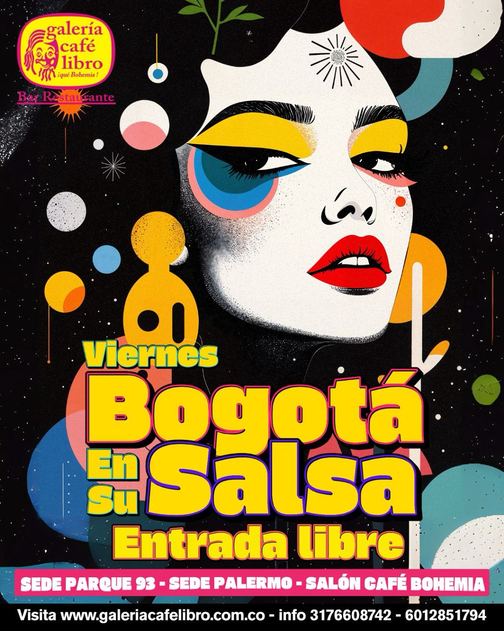 Imagen promoción Viernes "Bogotá en su salsa"