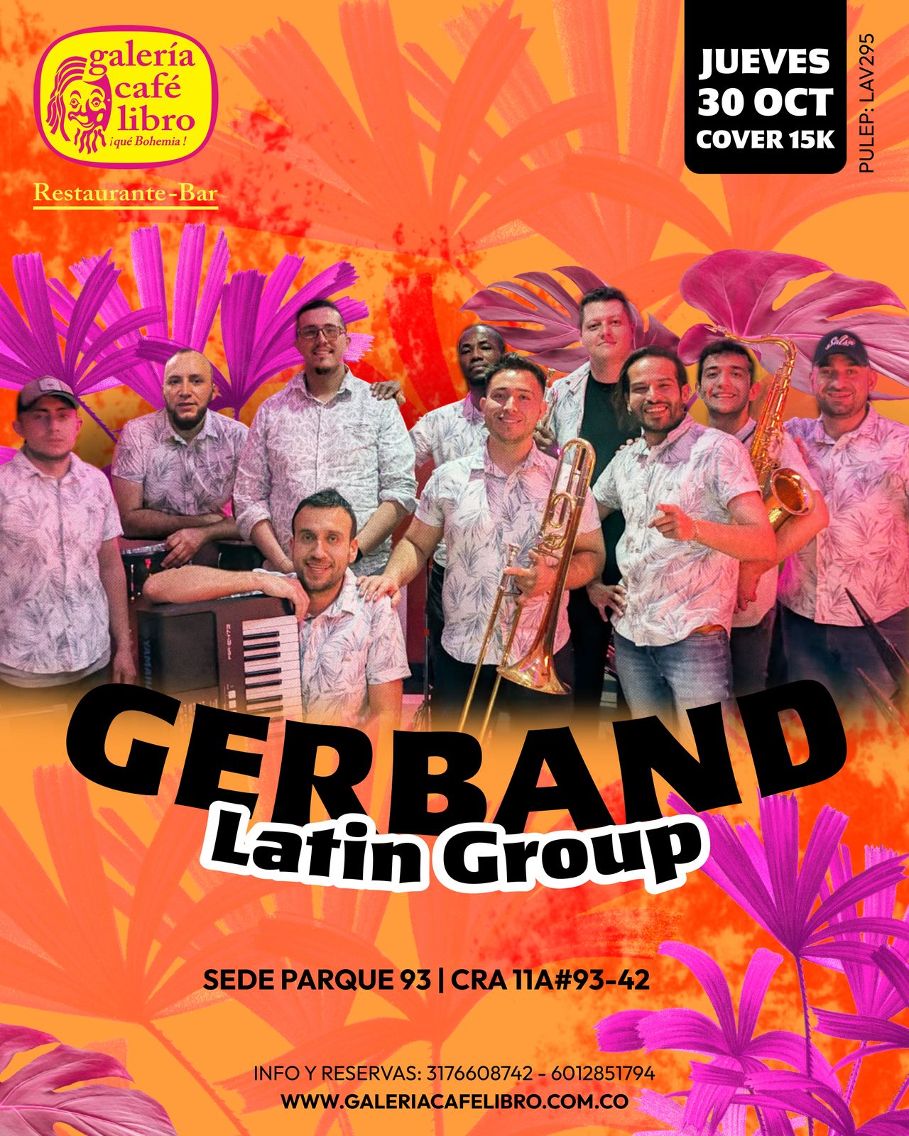 Imagen promoción Ger Band Latin Group
