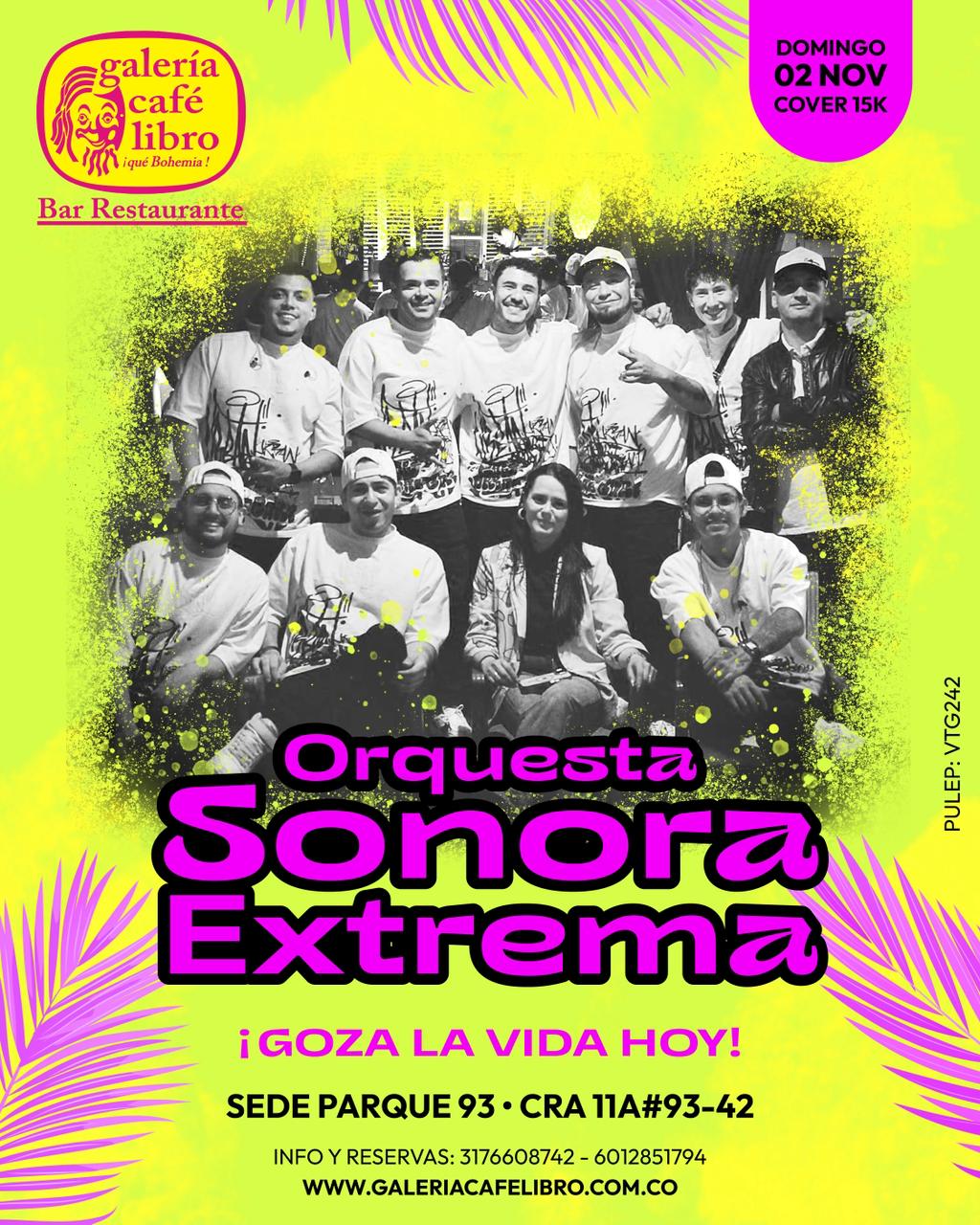 Imagen promoción Orquesta Sonora Extrema