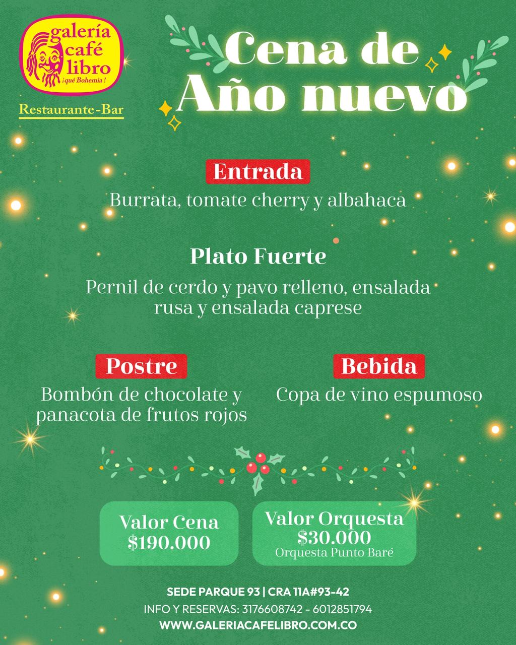 Imagen promoción Cena de Año nuevo con orquesta