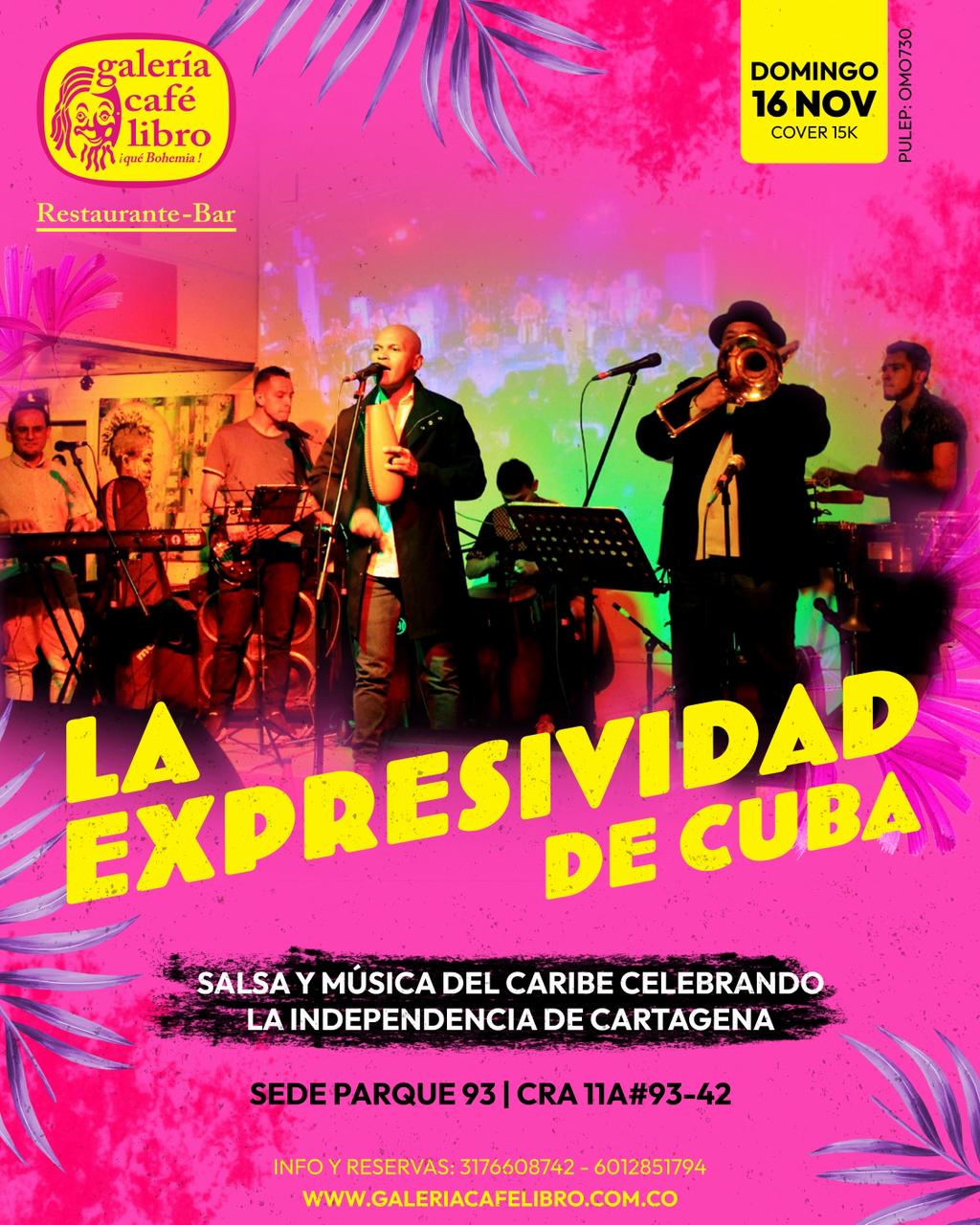 Imagen promoción La Expresividad de Cuba