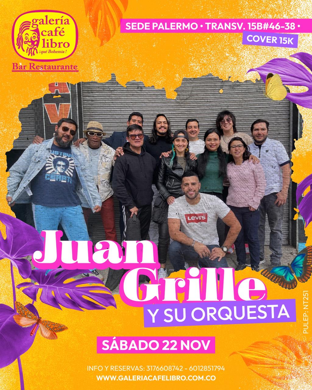 Imagen promoción Juan Grille y su orquesta