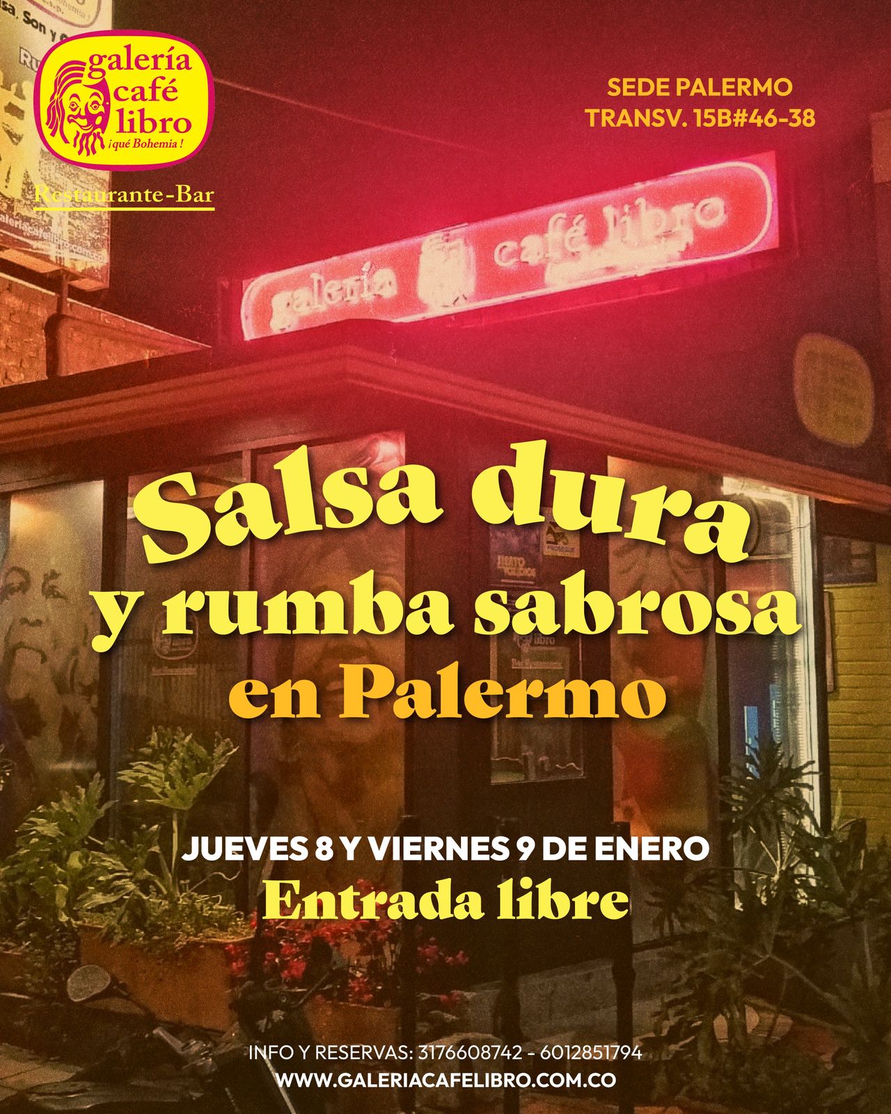 Imagen promoción Sede Palermo "Entrada Libre"