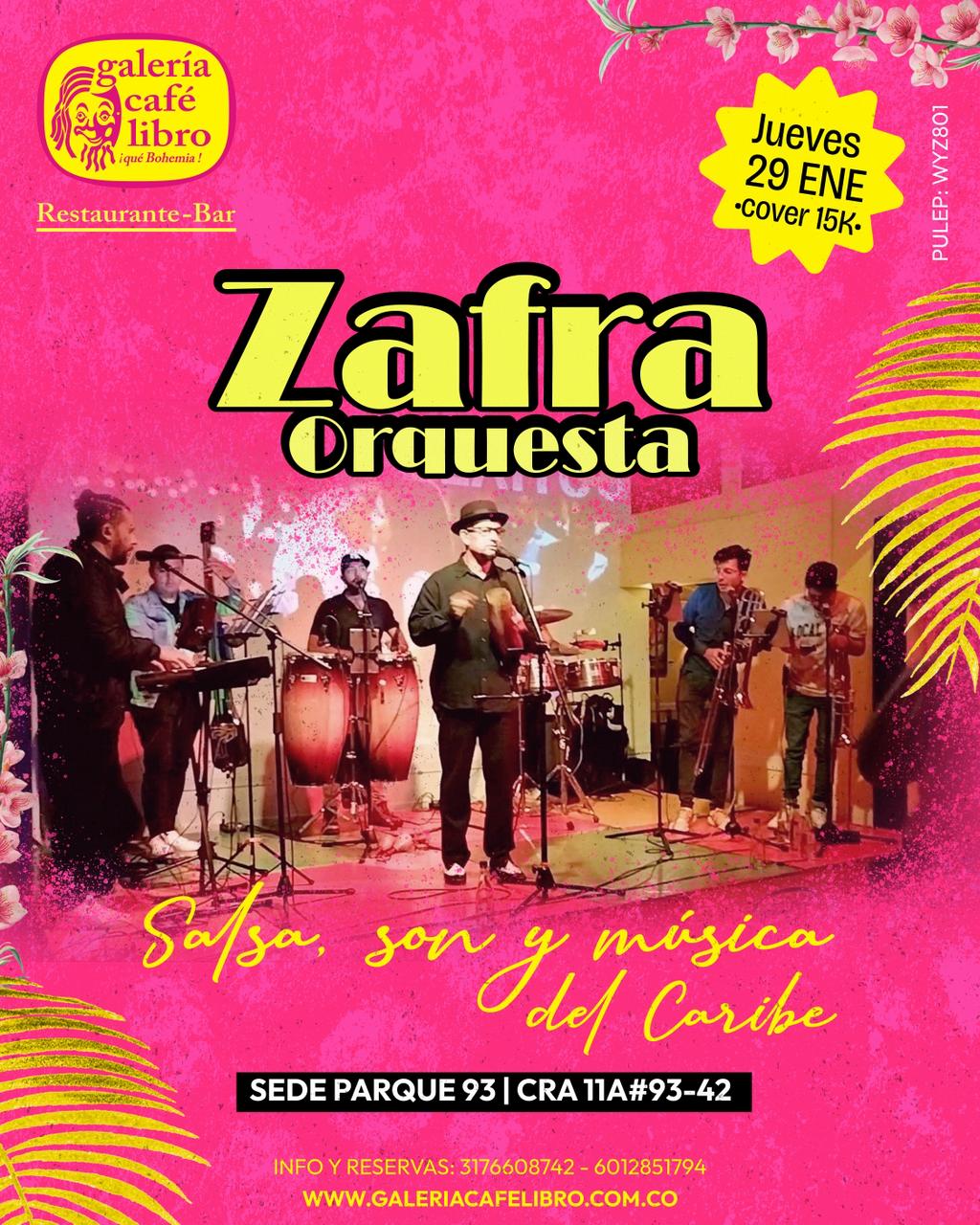 Imagen promoción Zafra Orquesta