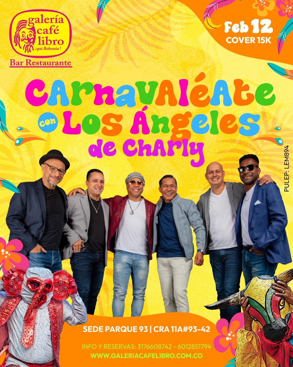Imagen promoción Los Angeles de Charly