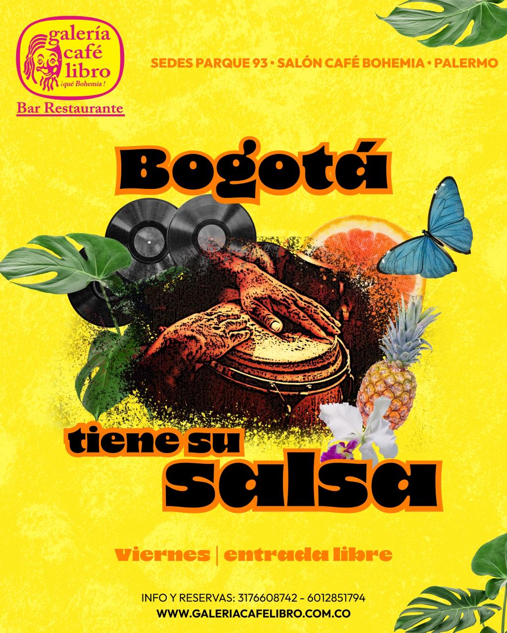 Imagen promoción Viernes "Bogotá tiene su salsa"