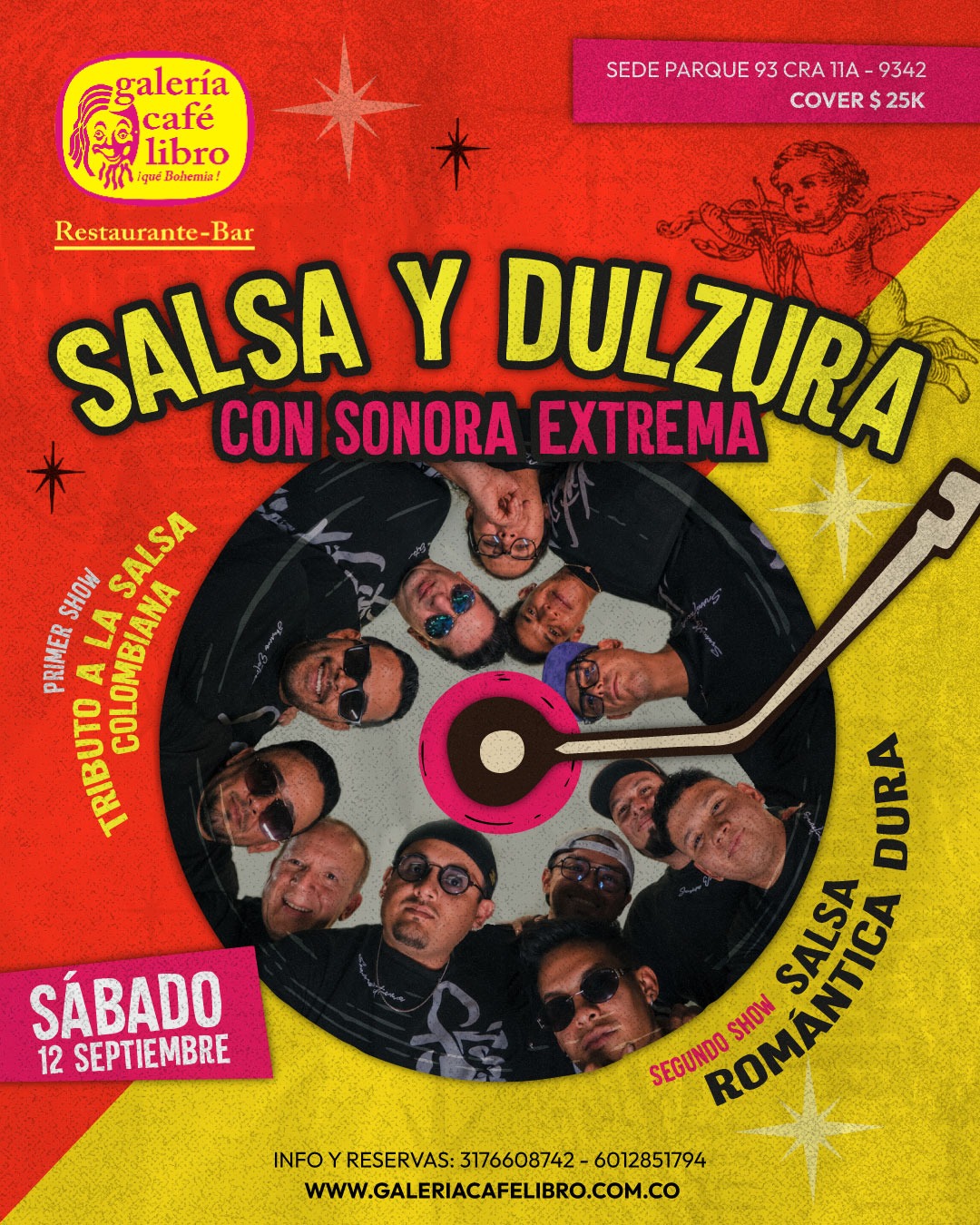 Evento - Galería Café Libro - Programación Sonora Extrema