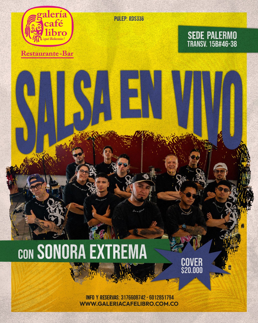 Evento - Galería Café Libro - Programación Sonora Extrema
